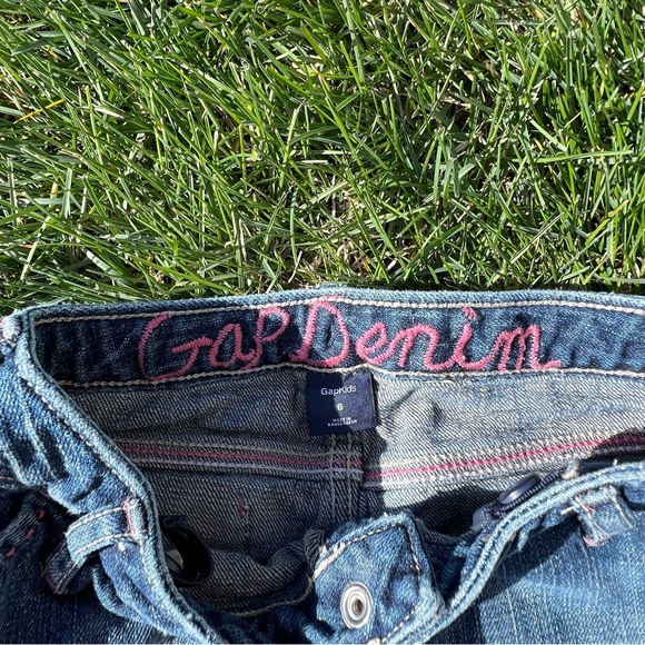 Bundle of 2 GAP Girls Denim Skirts Size 6 - Picture 6 of 8